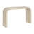 Wood Console Table With Curved Edge-2072919677