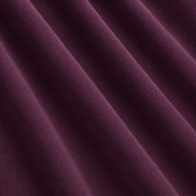 Shiny Solid Velvet | Gian Fabric, Plum
