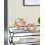Delaney Decorative Ball Table Accent with Bead Trim-586533123