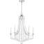 Lustre empire 5 lumières façon bougie