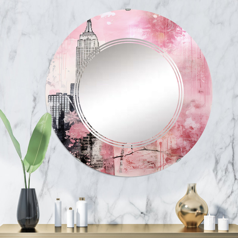Miroir mural Mufrid, 32 po x 32 po