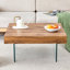 Table basse carrée avec pieds en verre trempé-1526932297-1526932298