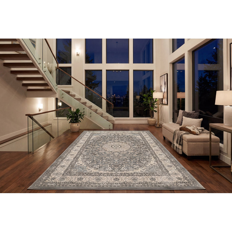Attell Oriental Indoor Rug, Rectangle 7'10" x 11'2"