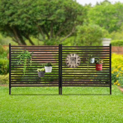 Metal Decorative Privacy Screens by FRONG