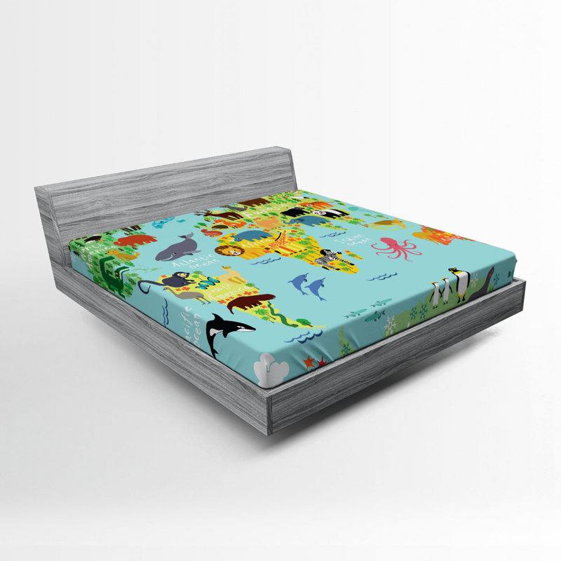 Microfiber Fitted Sheet, Queen Fitted Sheet
