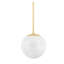 Burlington 1 Light Pendant - Aged Brass-814075673-814325515