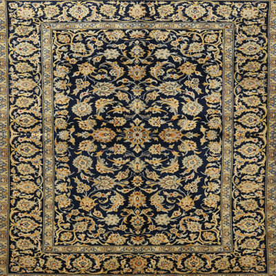 Tapis décoratif beige oriental Shayna