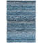Denim Chindi Blue Hand Hooked Cotton Rug-1405207033