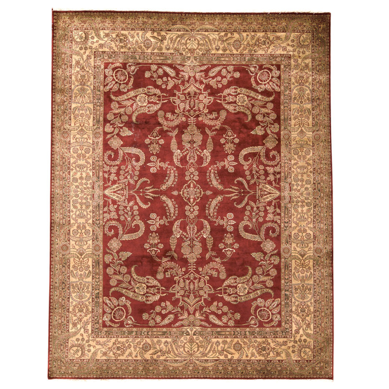 Hand Knotted Wool Oriental Indoor Rug
