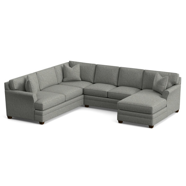 Wayfair Custom Upholstery™ Johanna 3 - Piece Upholstered Sectional ...