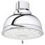 Tempesta® Rustic Massage Rain Adjustable Shower Head with SpeedClean Nozzles-1957178272