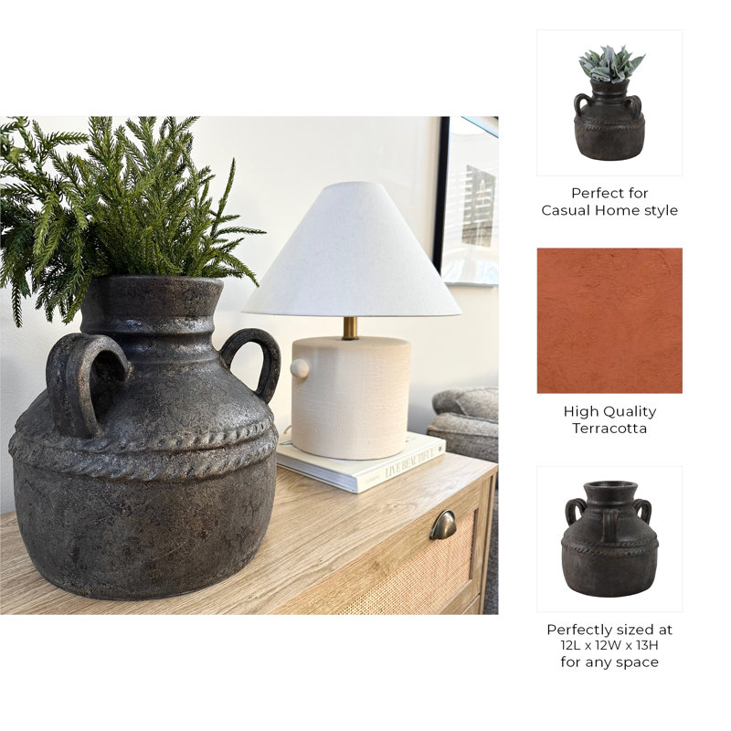Handmade Pottery/Terracotta Table Vase