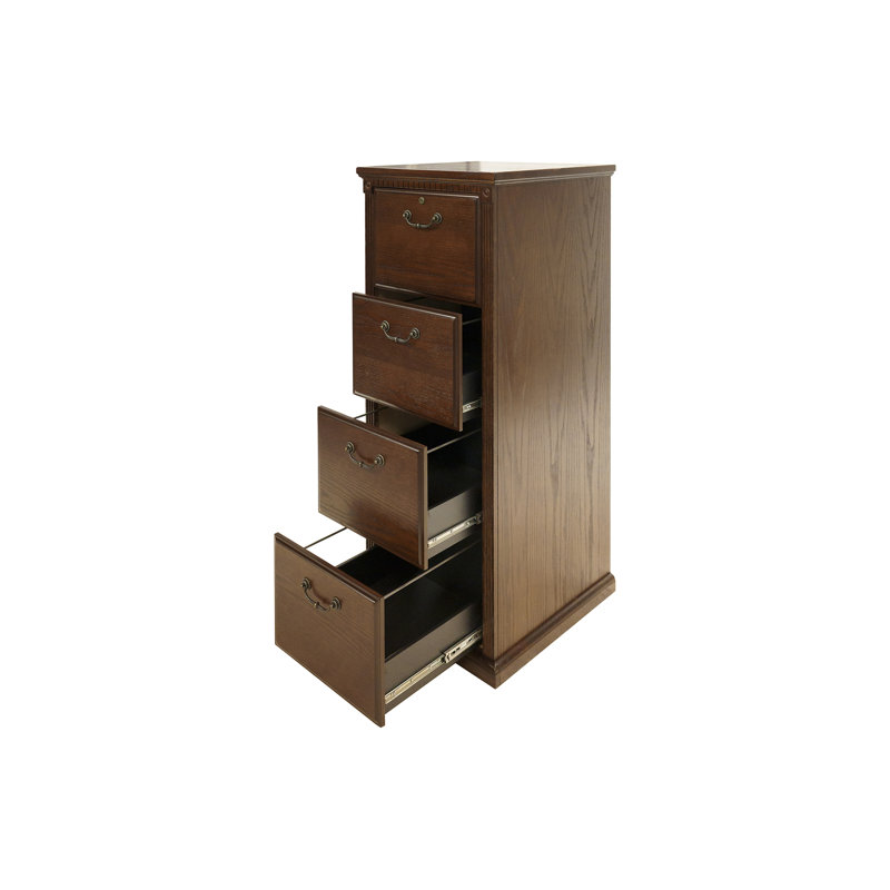 Reynoldsville 20.75'' Wide 4 -Drawer File Cabinet, Burnish