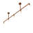 72" Long Alva Conduttura 5 Light Pendant