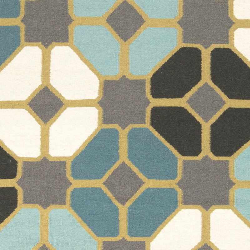 Litchfield Flatweave Wool Geometric Indoor Rug, Rectangle 2' x 3'