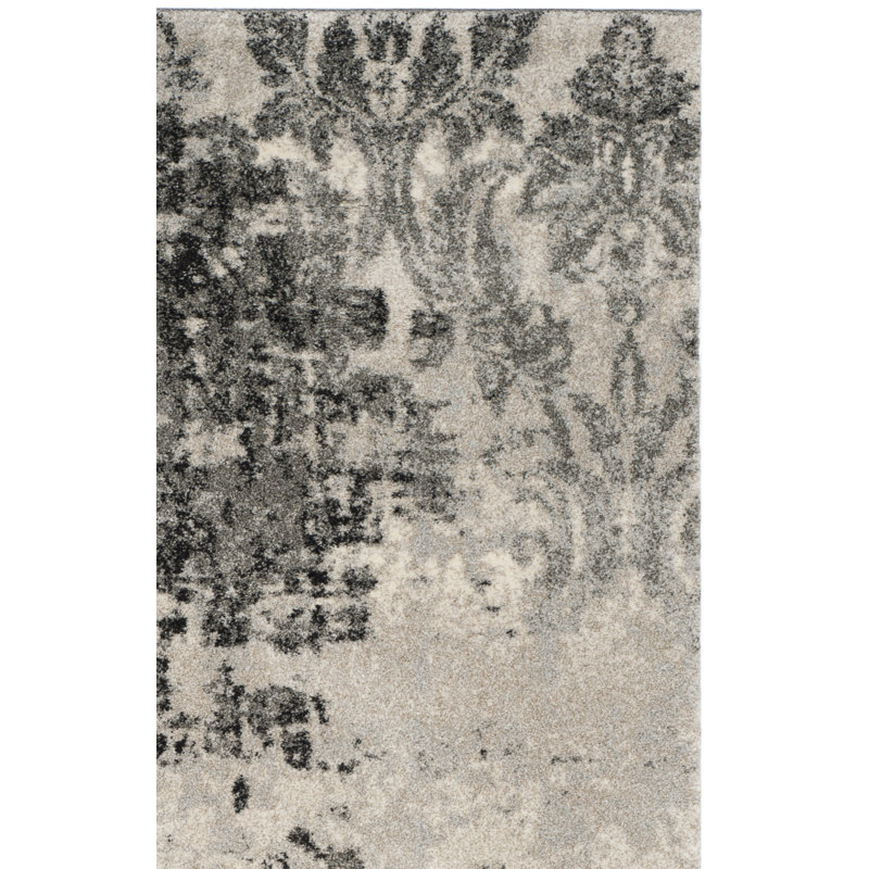 Tapis performance abstrait rétro Arlinda, Rectangle 9 pi x 12 pi