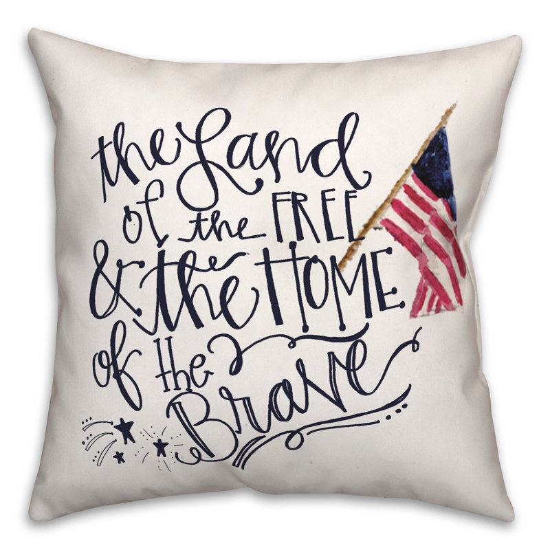 Reversible Throw Pillow, 16" x 16"