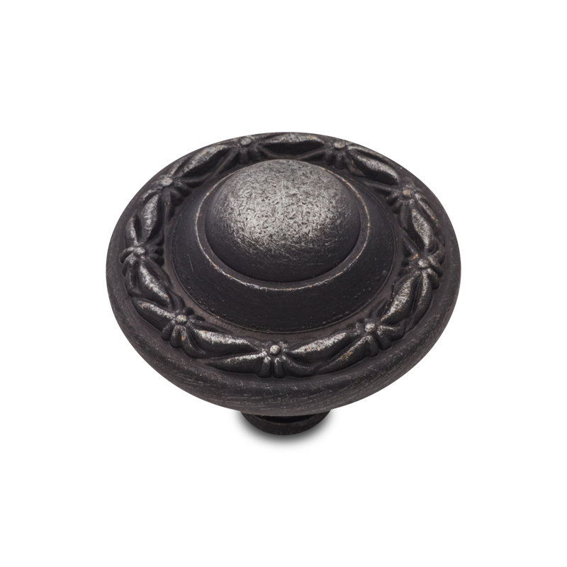 CK Series Mushroom Knob, Big, Distressed Nickel