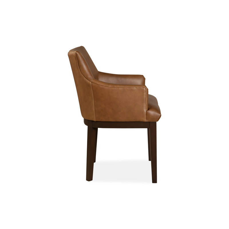 Upholstered Arm Chair, Black, 61614-35