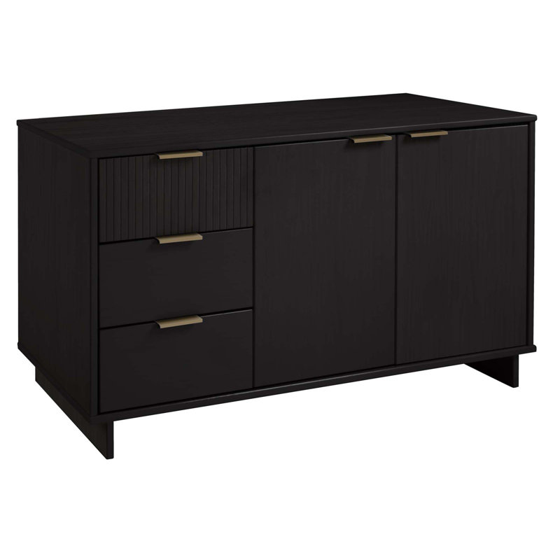 Granville 55" Sideboard In Black, Black