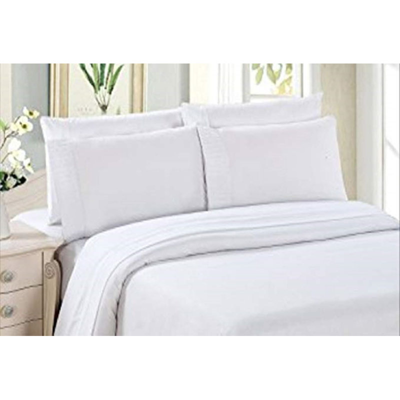 Ensemble de draps Kasen, Très grand, Blanc