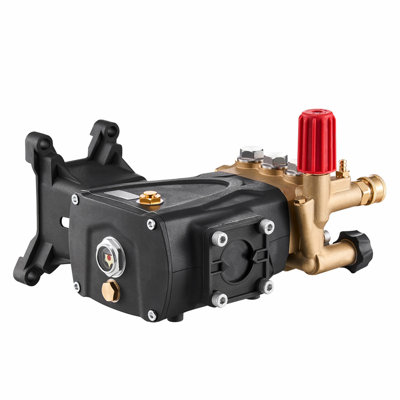 Pressure Washer Pump 1" Shaft Horizontal Triplex Plunger 4000 PSI 4.0GPM