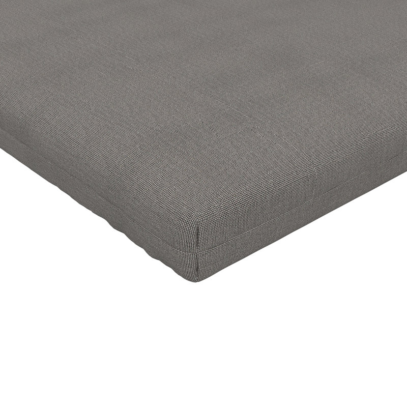 Lani Sunbrella® Outdoor Chaise Lounge Cushion, 21" W x 78" D, Sunbrella Bliss Smoke