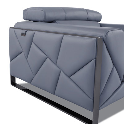 Top Grain Italian Leather  Loveseat