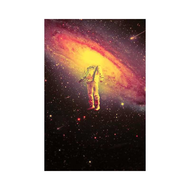 « Mr. Galaxy III » par Nicepurge-impression, Toile tendue, H 12 po x l 8 po x P 0,75 po