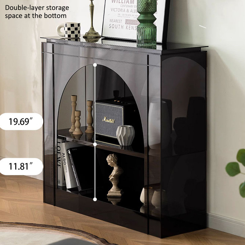 Armoire d'appoint Minimalist Light, Noir