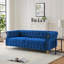  Canapé capitonné 83,5 po en velours Chesterfield-115948916