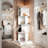 5 Tier Rotating Bookshelf, 360° Revolving Bookcase, Floor-Standing Storage Display Rack for Living Rooms,Hallway