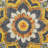 Dazzle Floral Hand Tufted Wool Scalloped Area Rug-24827977
