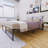 NapQueen Alpha New Metal Platform Bed Frame, Mattress Foundation with Steel Slats-1557537211