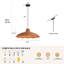 Luminaire suspendu en rotin 1 lumière Orie