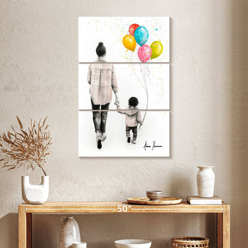 Lelend A Beautiful Day Together, H 32 po x l 20 po