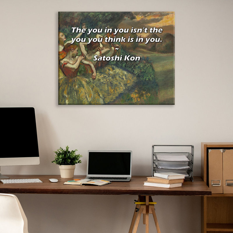 Astoria Grand Gallery Wrapped Canvas By Mark Fisher: "Every day, in every way, I’m getting better and, 17" H x 24" W