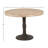 Bort 42" Wide Pine Round Dining Table-788056676