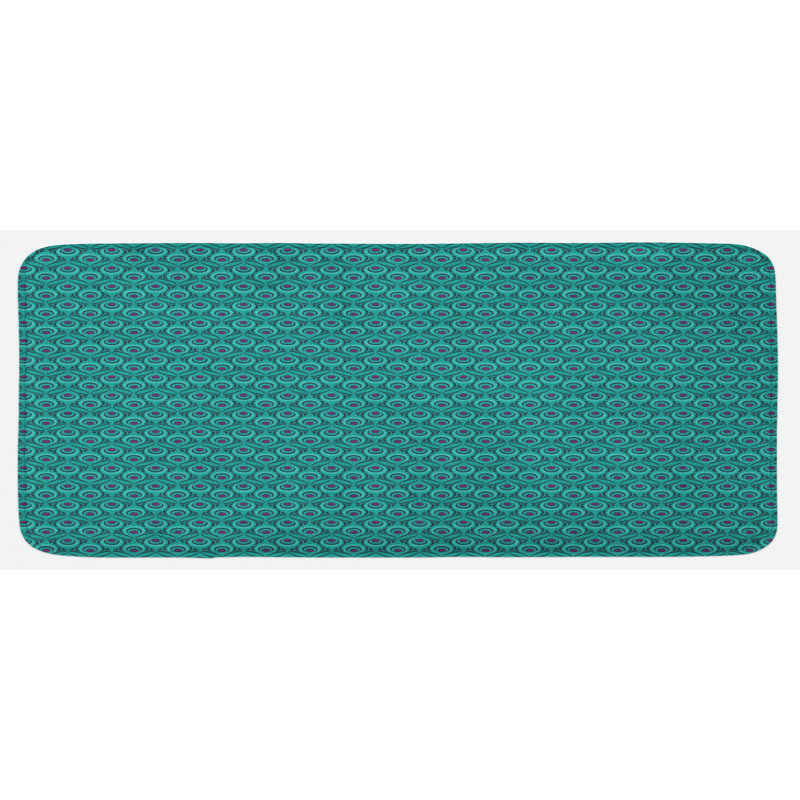 Tapis de cuisine vibrant