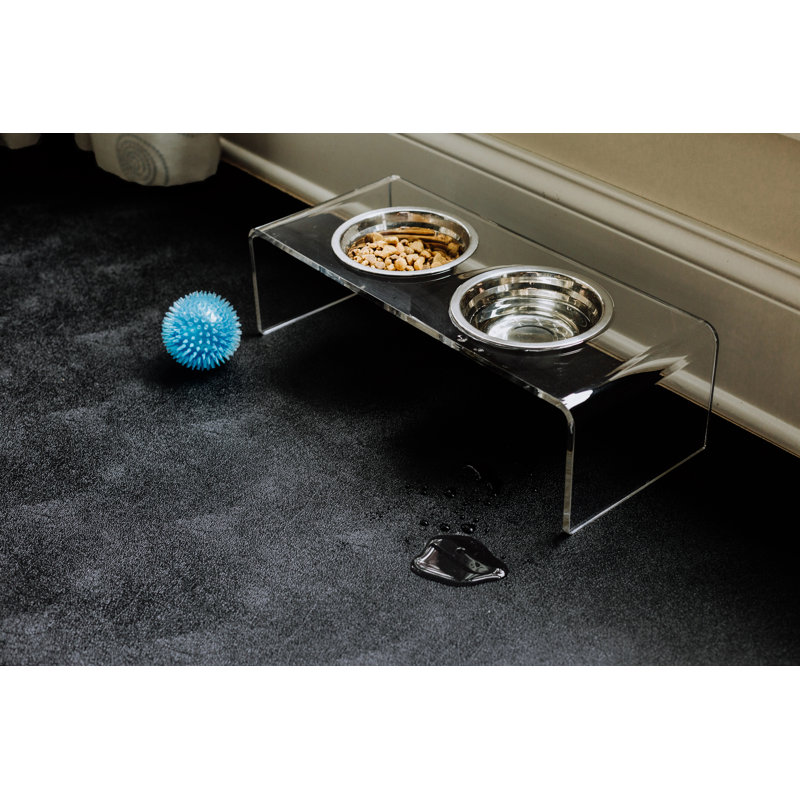 Midnight Black Vinyl Pet Floor Protector for Indoor and Outdoor Use