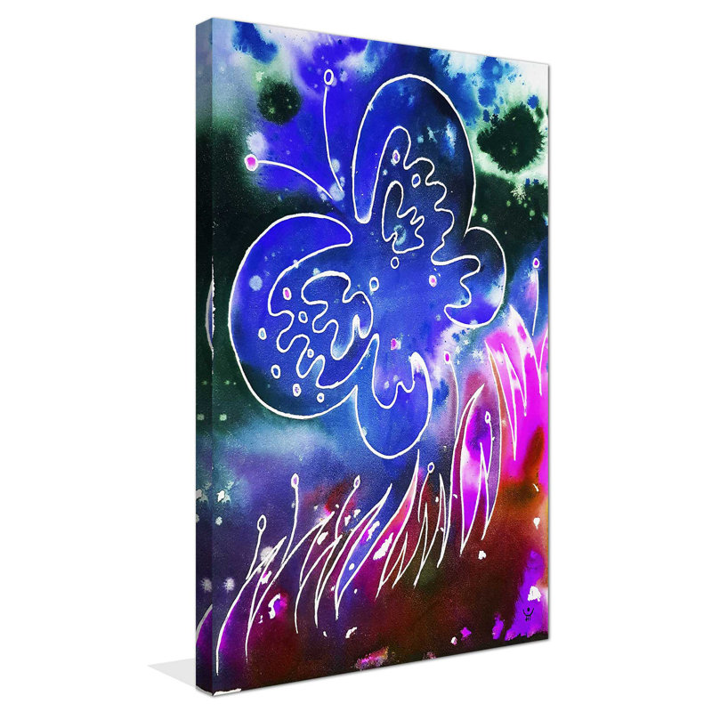 Reproduction d’art sur toile Butterfly, H 40 po x l 24 po x P 1,5 po