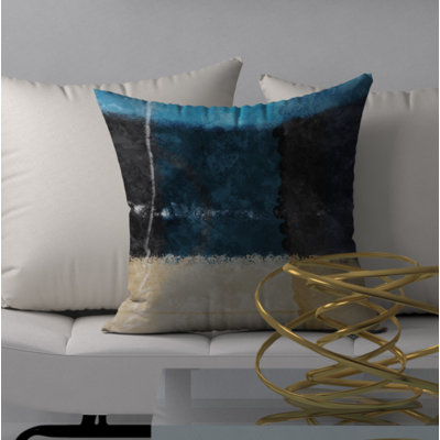 Housse de coussin décorative carrée et insert