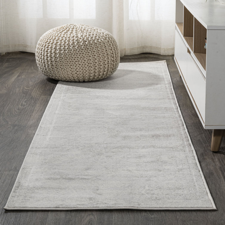 Pruden Ornate Medallion Modern Ivory Rug