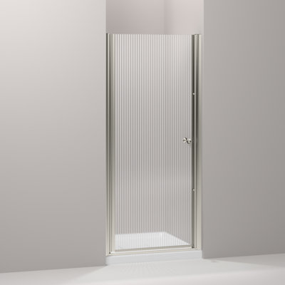 Fluence 31.5" x 65.5" Pivot Shower Door with CleanCoat® Technology