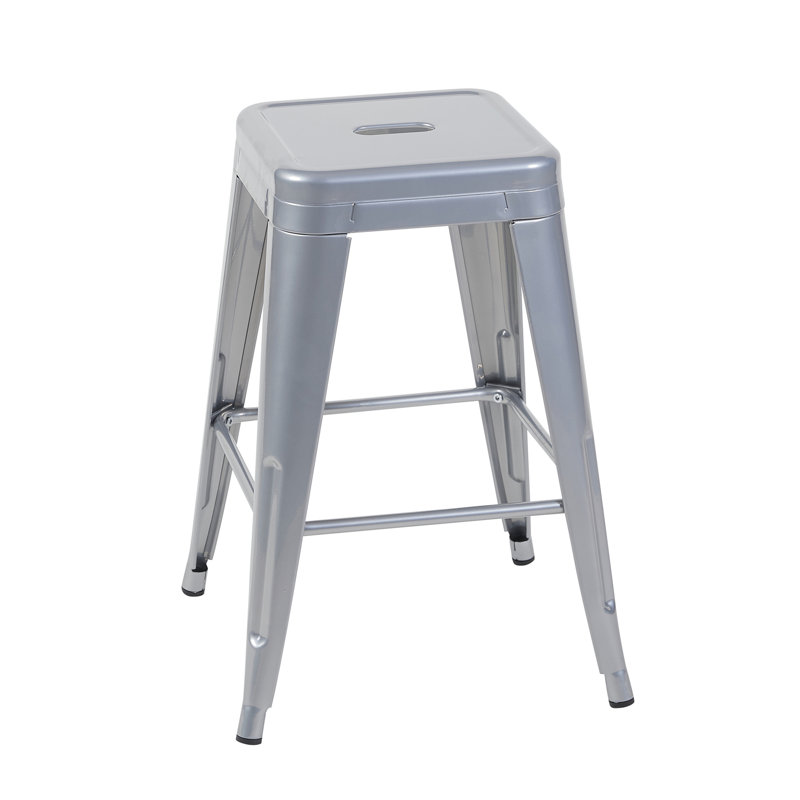 Counter Height Stool, Light Gray, 4