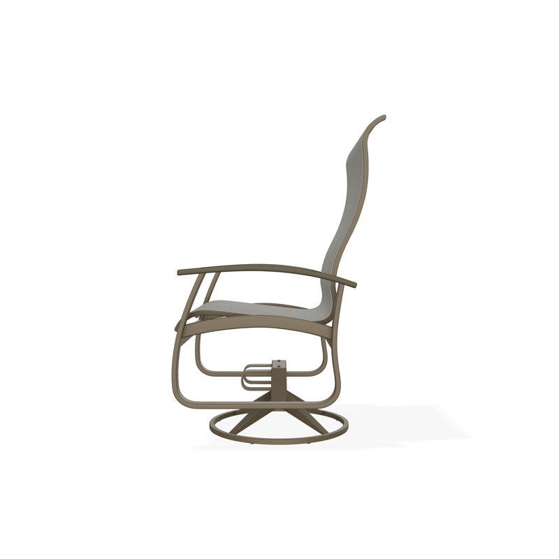 Belle Isle Outdoor Dining Chair, Augustine Oyster, Beachwood