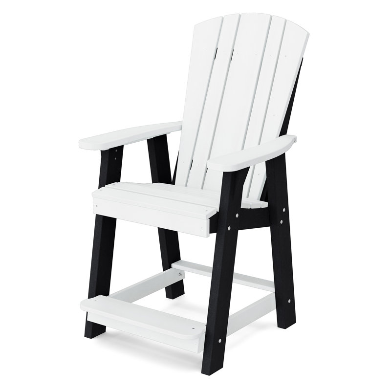 Chaise de balcon Heritage, Blanc/Noir