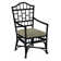 Chaise avec accoudoirs Chippendale