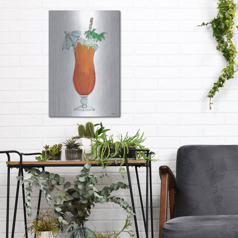 «Tropical Cocktail» par Stellar Design Studio, H 16 po x l 12 po