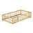 Twin Size Solid Wood Floor Bed for Toddler Bed Transition With Fence And Door Included-670154456
